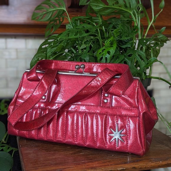 Lux de Ville Handbags - Lux De Ville Red purse